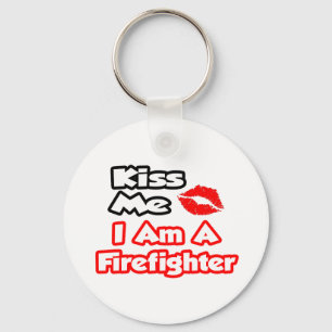 Llavero Bésame.. Soy Bombero.