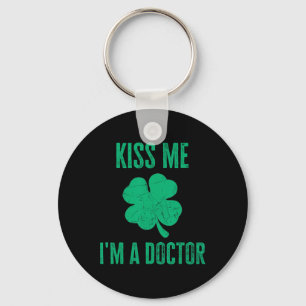 Llavero Bésame Soy Camiseta De Doctor Divertida Irlandesa