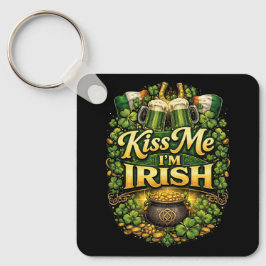 Llavero Bésame, soy irlandés