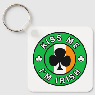 Llavero Bésame soy irlandés