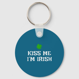 Llavero Bésame Soy Irlandés Día de San Patricio Irlandés D