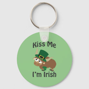 Llavero Bésame, soy irlandés Yak