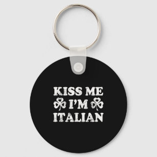 Llavero Bésame Soy Italiano Italia Día de San Patricio Irl