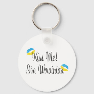 Llavero ¡Bésame! Soy ucraniano