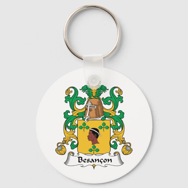 Llavero Besancon Family Crest (Anverso)