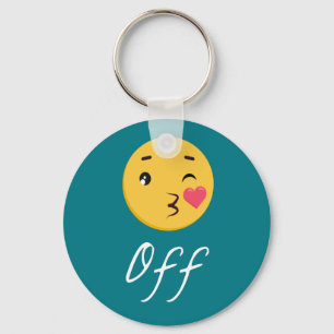 Llavero Besarse de la Emoji Divertida y popular moda