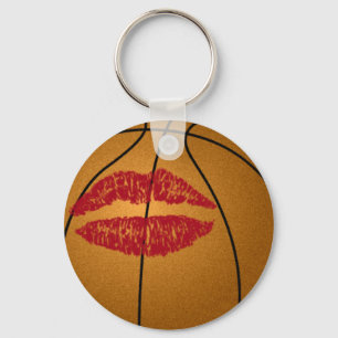 Llavero beso de basquet