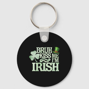 Llavero Beso de Hermano Soy Irlandés Divertido Hermano Día