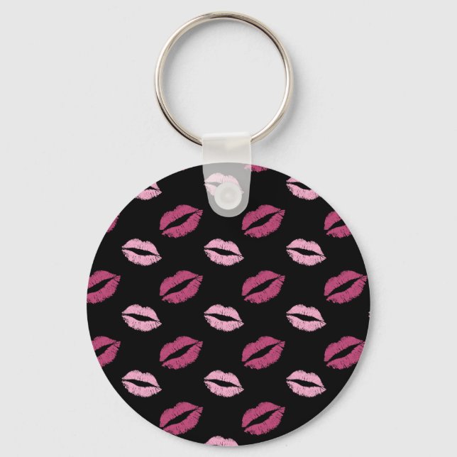 Llavero Besos Rosados (Anverso)