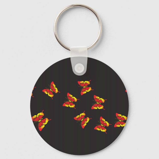 Llavero Besos y sueños de mariposa (Anverso)