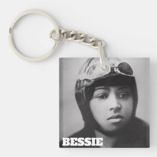 Llavero Bessie Coleman - Pionera de la Aviación