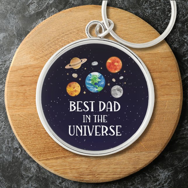 Llavero Best Dad in The Universe Funny Quote Fathers Day (Subido por el creador)