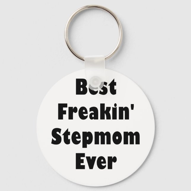 Llavero Best Freakin Stepmom Ever (Anverso)