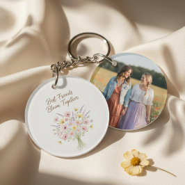 Llavero Best Friends Keychain - Floral Bouquet
