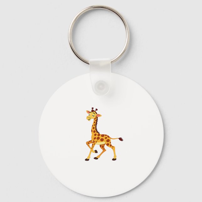 Llavero Best Giraffe Art For Men Women Adult Giraffe Print (Anverso)