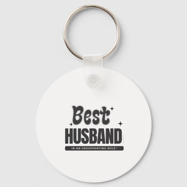 Llavero BEST HUSBAND in an Unsupporting Role- (Anverso)