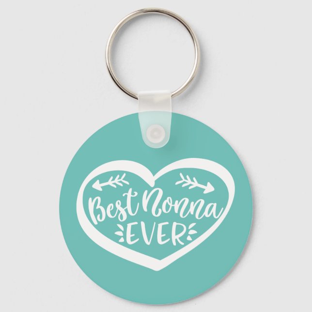 Llavero Best Nonna Ever (Anverso)