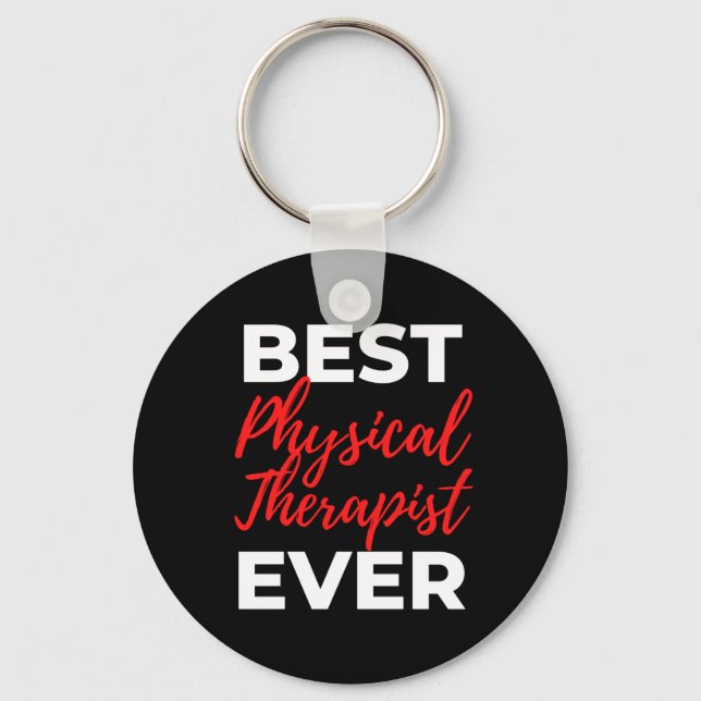 Llavero Best Physical Therapist Ever (Anverso)