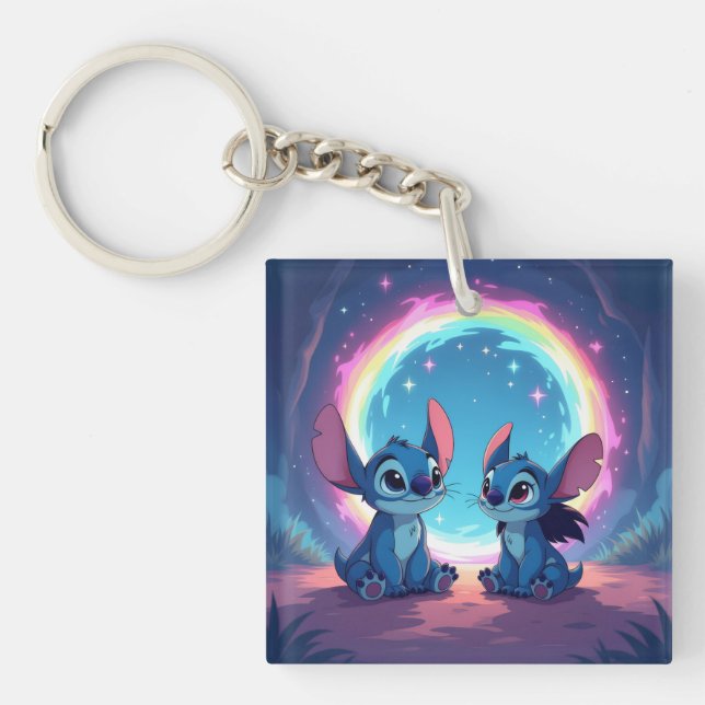 Llavero Beste Freunde fürs Leben – Lilo & Stitch   (Frente)