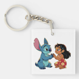 Llavero Beste Freunde fürs Leben – Lilo & Stitch