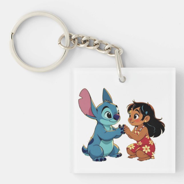 Llavero Beste Freunde fürs Leben – Lilo & Stitch (Frente)