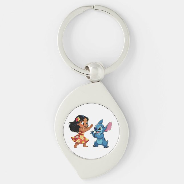 Llavero Beste Freunde fürs Leben – Lilo & Stitch (Anverso)