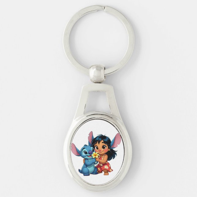 Llavero Beste Freunde fürs Leben – Lilo & Stitch (Anverso)