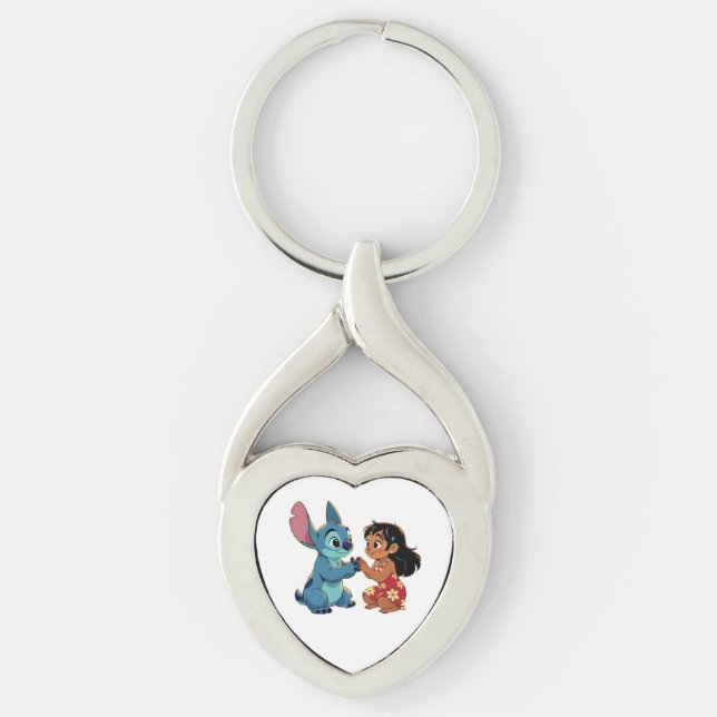 Llavero Beste Freunde fürs Leben – Lilo & Stitch (Anverso)