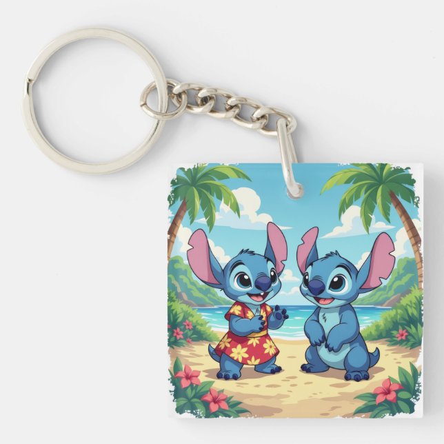Llavero Beste Freunde fürs Leben – Lilo & Stitch   (Frente)