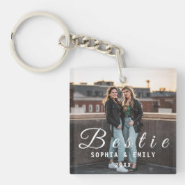 Llavero Besties Forever – Custom Photo Collage Keychain