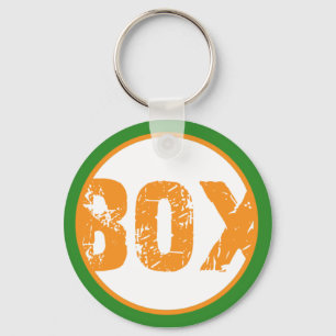 Llavero Beta Omega Chi Keychain BOX
