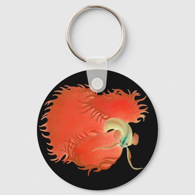 Llavero Betta Fighting Fish Keychain (Anverso)