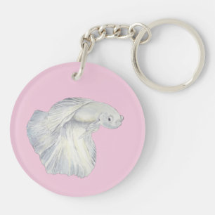 Llavero Betta Fish Keychain