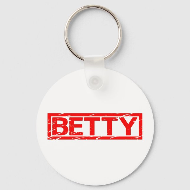 Llavero Betty Stamp (Anverso)