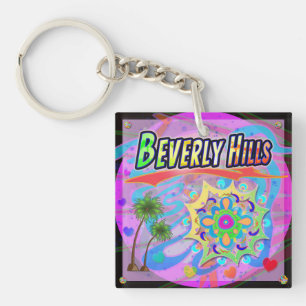 Llavero Beverly Hills True Progress Keychain