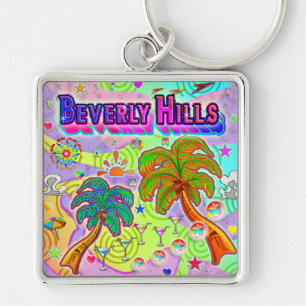 Llavero Beverly Hills Vacation Target Keychain