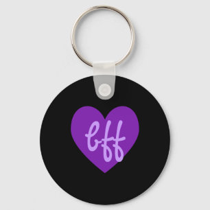 Llavero bff en morado