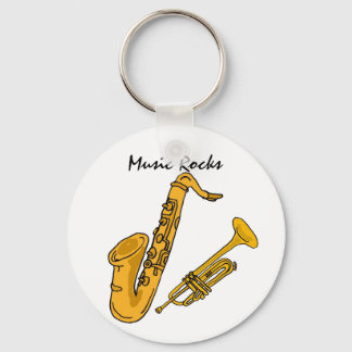 Llavero BH- Cadena de teclas de rock musical