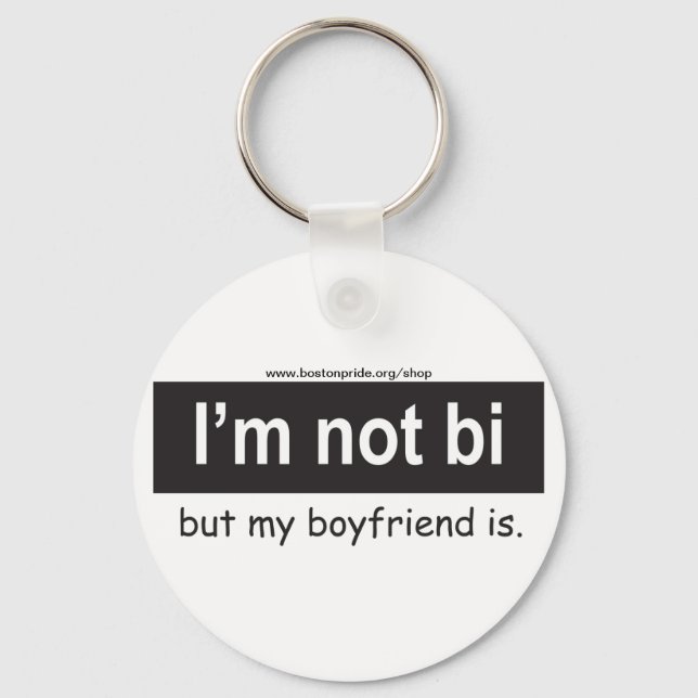 Llavero Bi Boyfriend Keychain (Anverso)