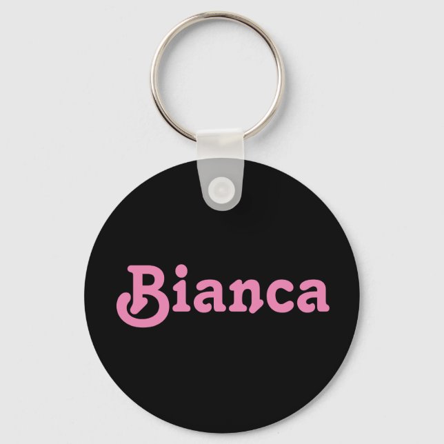 Llavero Bianca de la cadena de claves (Anverso)