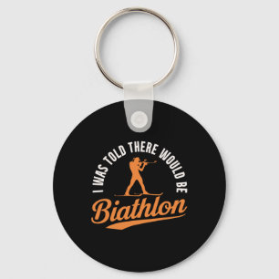 Llavero Biatlón de invierno Deporte esquí Riffle Shooting
