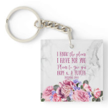 Biblia cristiana versus mármol floral vintage