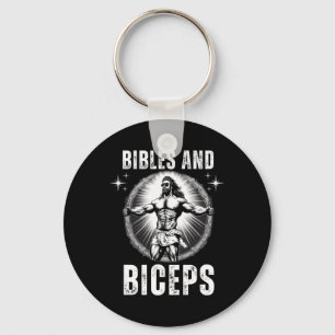 Llavero Biblias Y Biceps Construcción De Cuerpos Jesús Gim