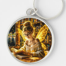 Biblioteca acogedora de las alas doradas del hada