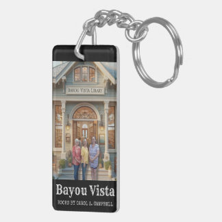 Llavero Biblioteca Bayou Vista – Colección Southern Psycho