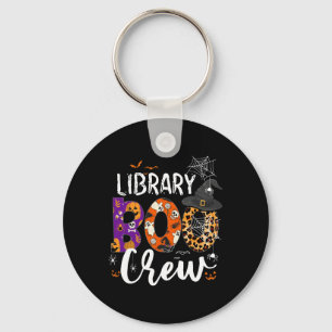 Llavero Biblioteca Bibliotecaria de Biblioteca Boo Crew Sc