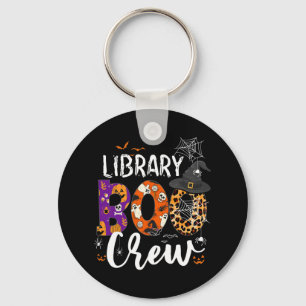 Llavero Biblioteca Bibliotecaria de Biblioteca Boo Crew Sc