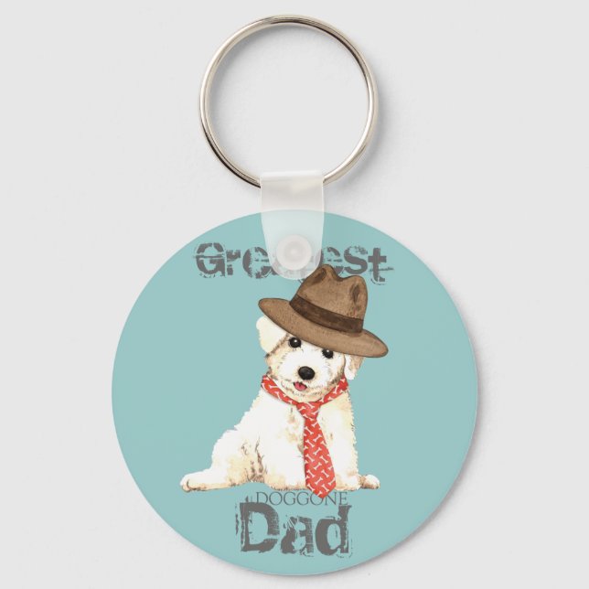 Llavero Bichon Dad (Anverso)