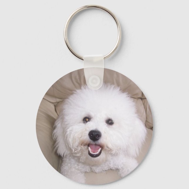 Llavero Bichon Frise (Anverso)