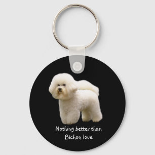 Llavero Bichon Frise Keychain
